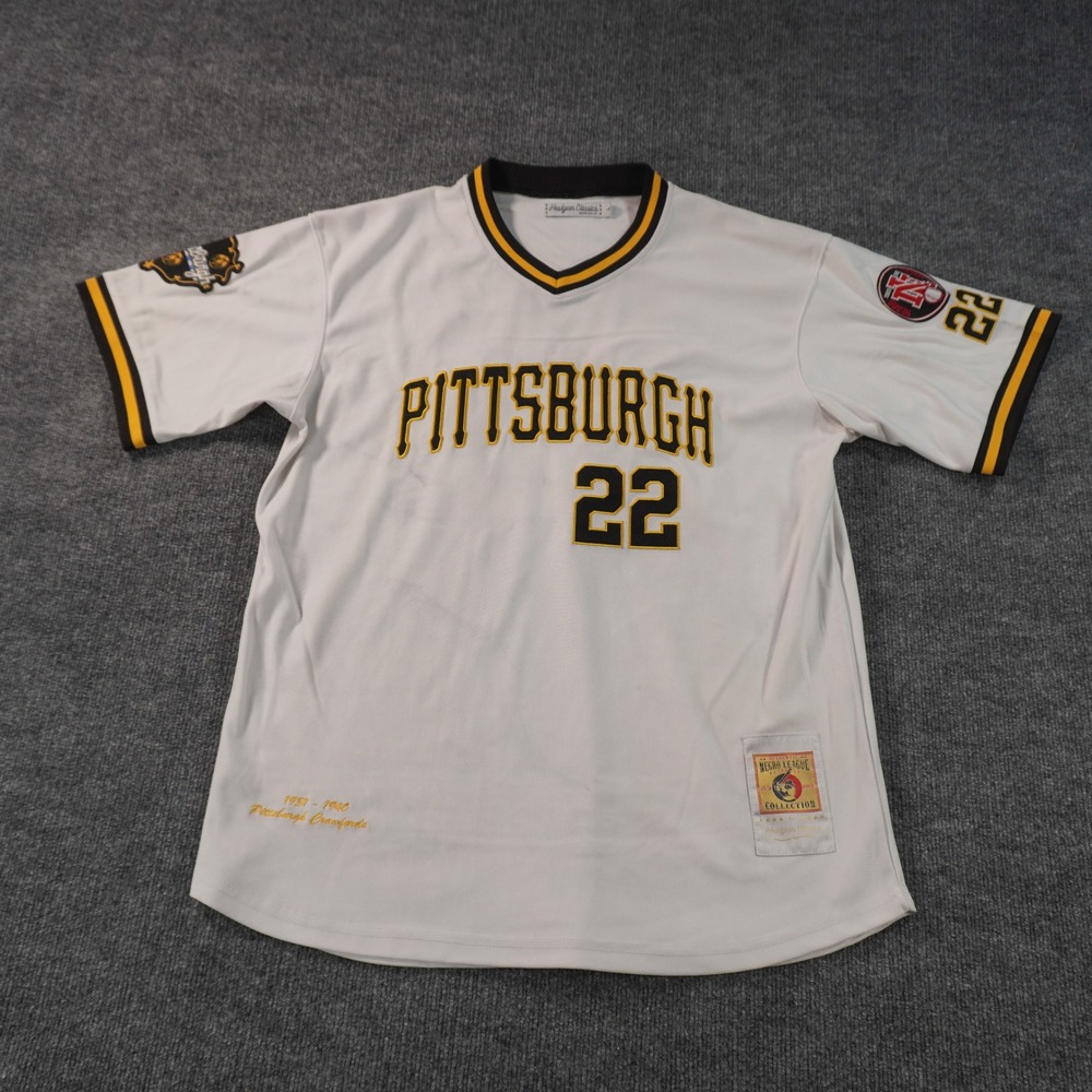 Headgear Classics Pittsburgh Pirates Andrew McCutchen Jersey Mens L White 22